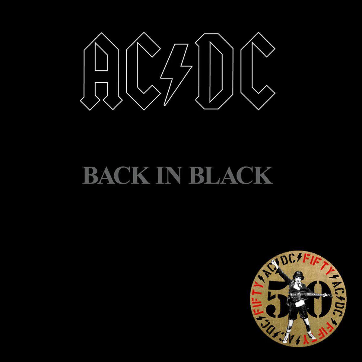 AC/DC  Back In Black (50th anniversary gold vinyl)
