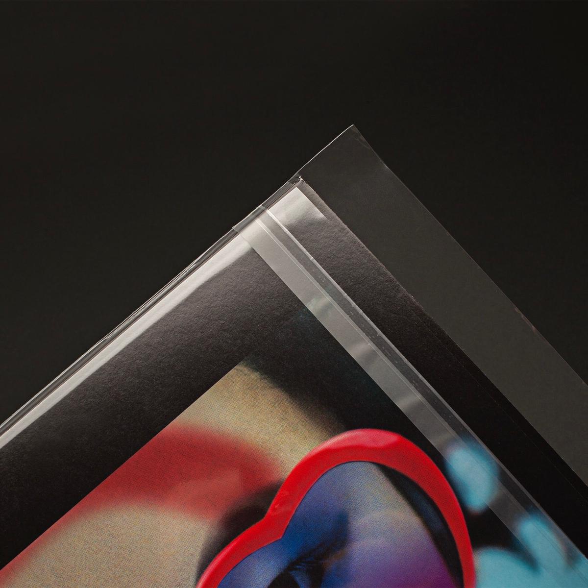 Sealable 7" Blake Record Outer Sleeves - Crystal Clear 50 Micron BOPP