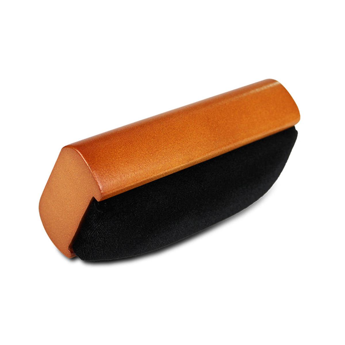 Record Brush with Wooden Handle and a Velvet pad