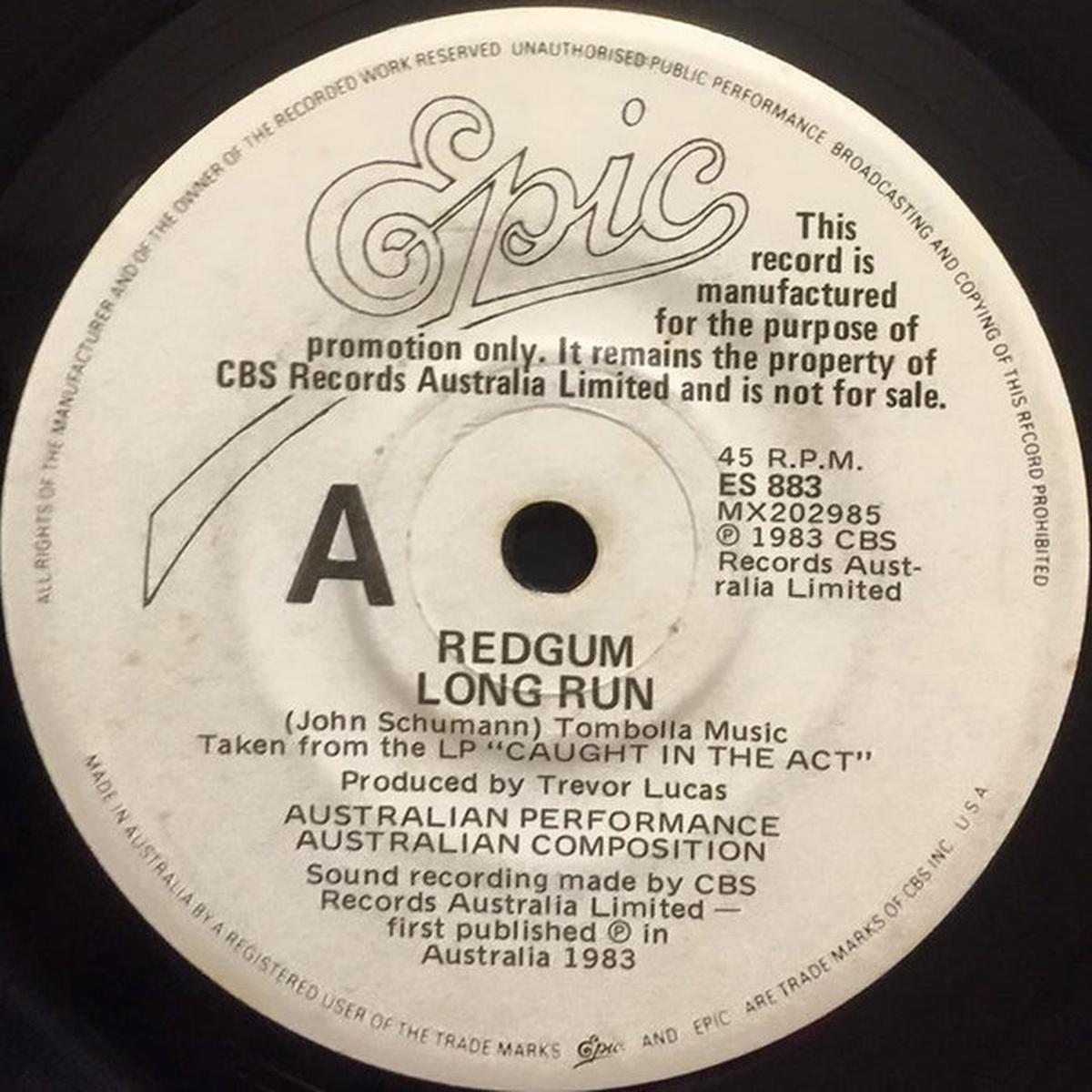 Redgum  Long Run (VG+/Generic)