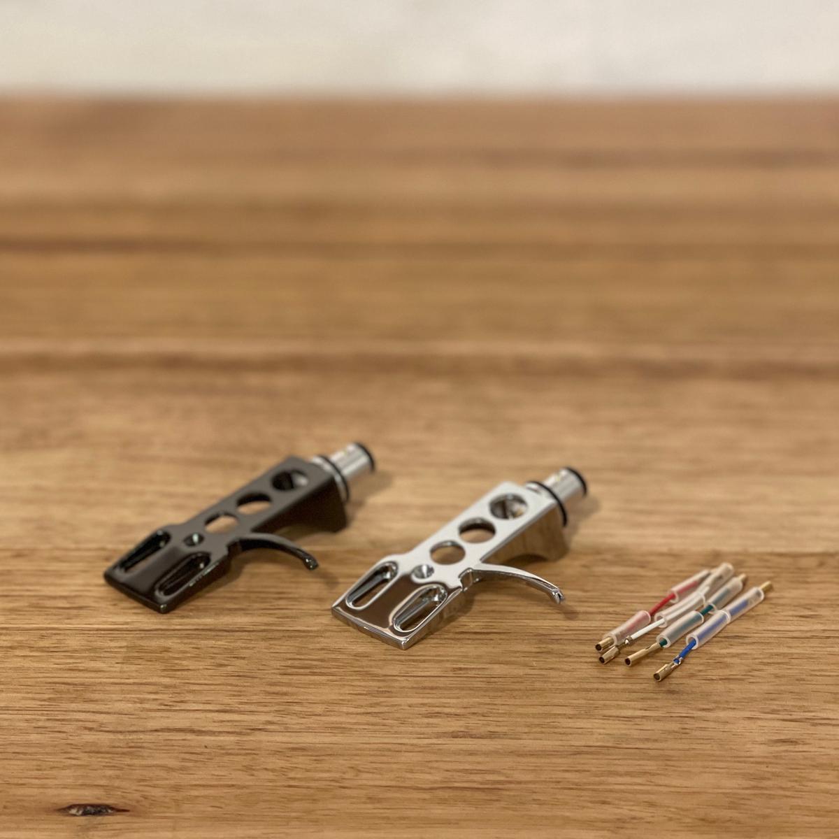 Black Universal 1/2" Turntable Headshell  Aluminium SME Type 4-Pin Cartridge Head Shell