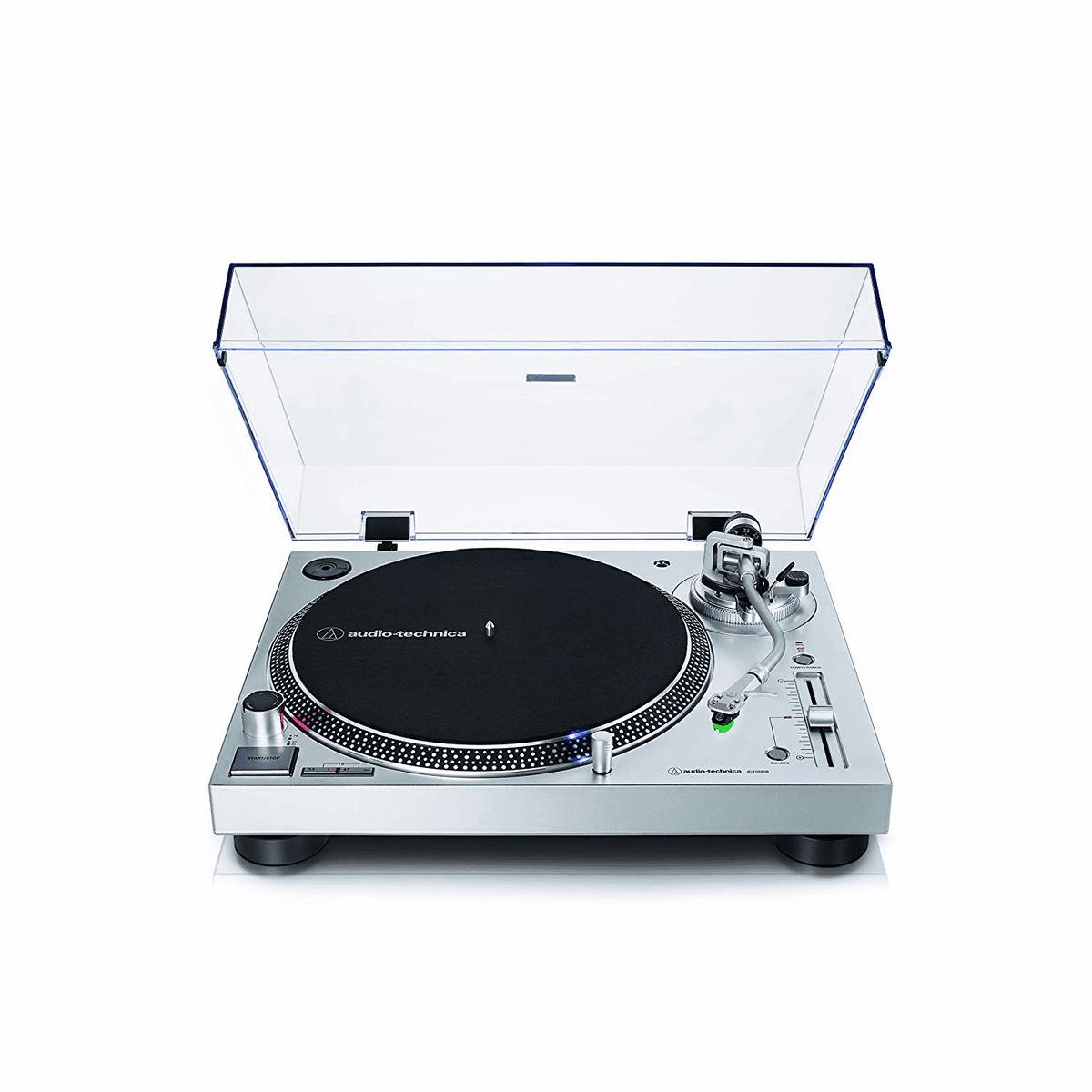Audio Technica AT-LP120X USB Record Player - Silver