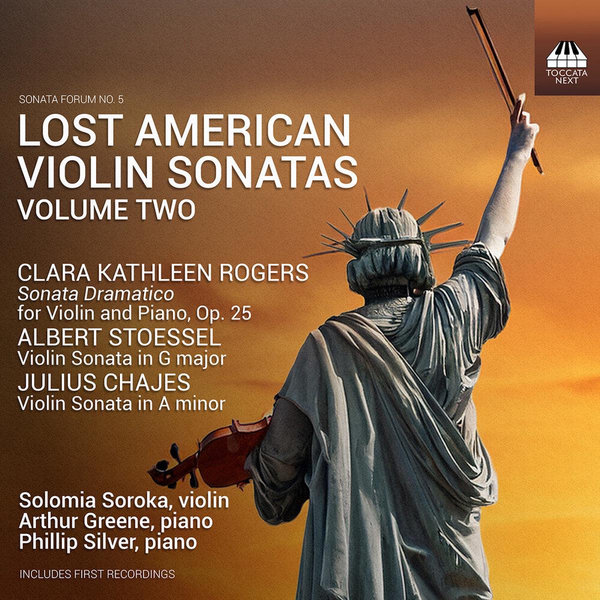 Solomia Soroka - Lost American Vn Sonatas Vol. 2