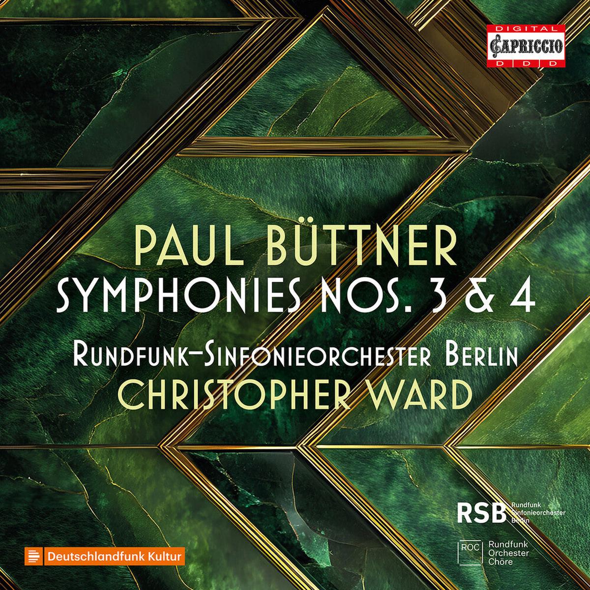 Rundfunk-Sinfonieorchester Berlin - Paul Buttner: Syms Nos. 3 & 4