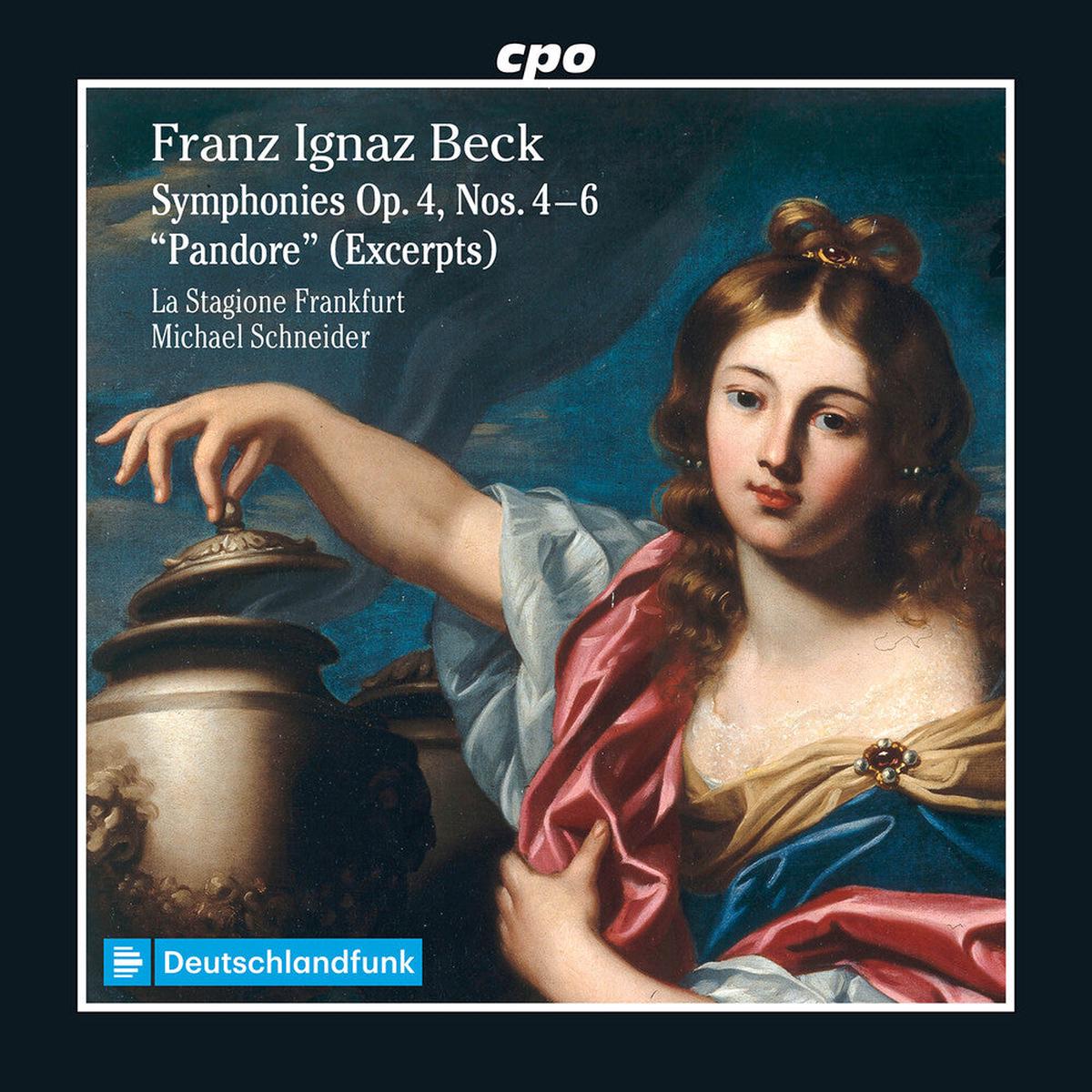 Pre-Order: La Stagione Frankfurt - Symphonies Op. 4 Nos- 4-6 & Pandore (Excerpts)