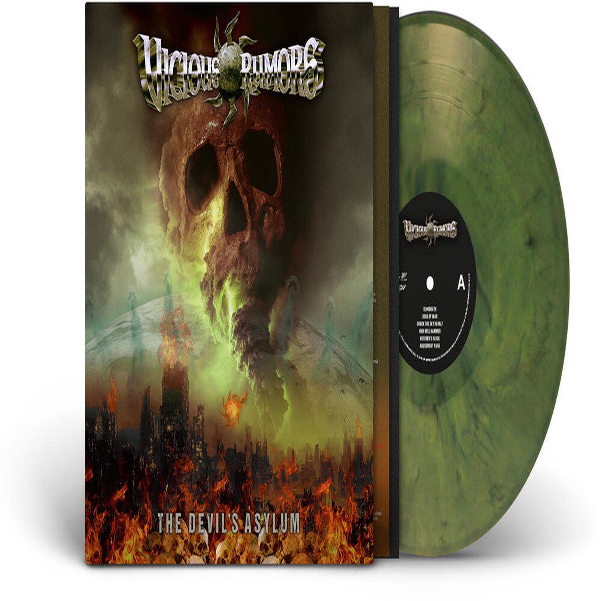 Pre-Order: Vicious Rumors - Devil's Asylum (Blk) [Colored Vinyl] (Grn) (Ylw) [Reissue]