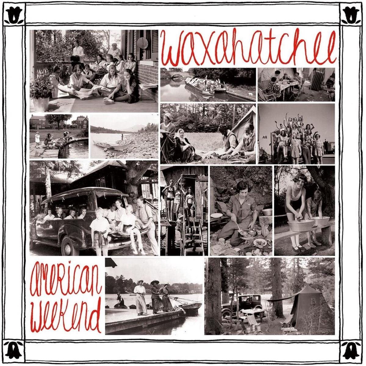 Pre-Order: Waxahatchee - American Weekend - Red/White Swirl Vinyl [Colored Vinyl]