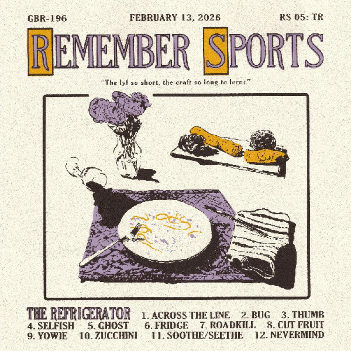 Remember Sports - Refrigerator [Colored Vinyl]