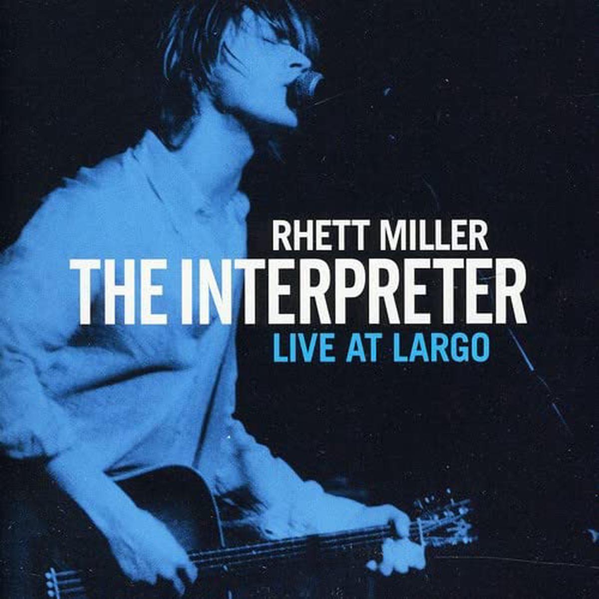 Rhett Miller  The Interpreter Live At Largo CD