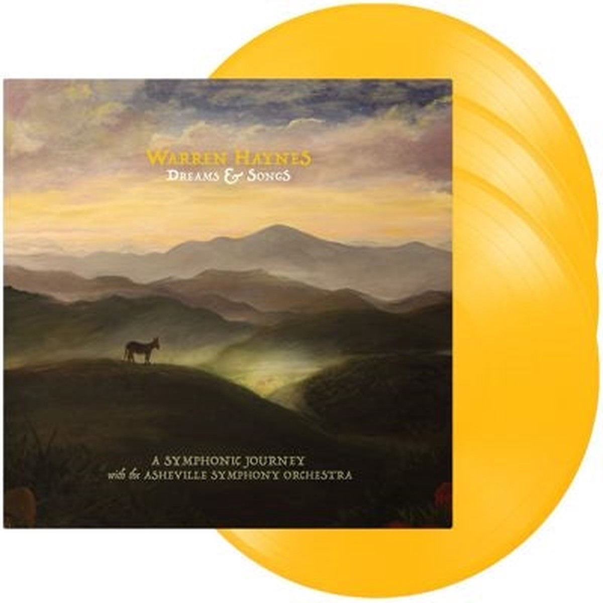 New Arrival Warren Haynes - Dreams & Songs - Import Colored Vinyl 3 LP Record