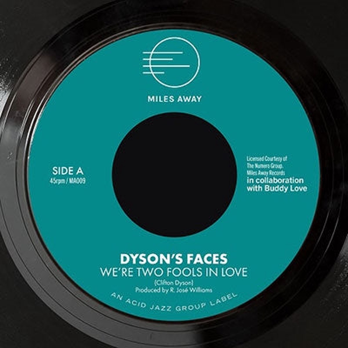 Dyson's Faces - We're Tow Fools In Love/Don't Worry About The Jones - Import Vinyl 7inch Single Record Limited Edition