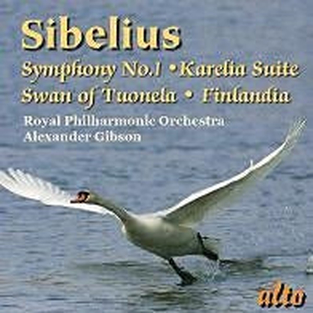 Alexander Gibson - Sibelius Sym No.1 / Karelia / Swan / Finlandia - Import CD