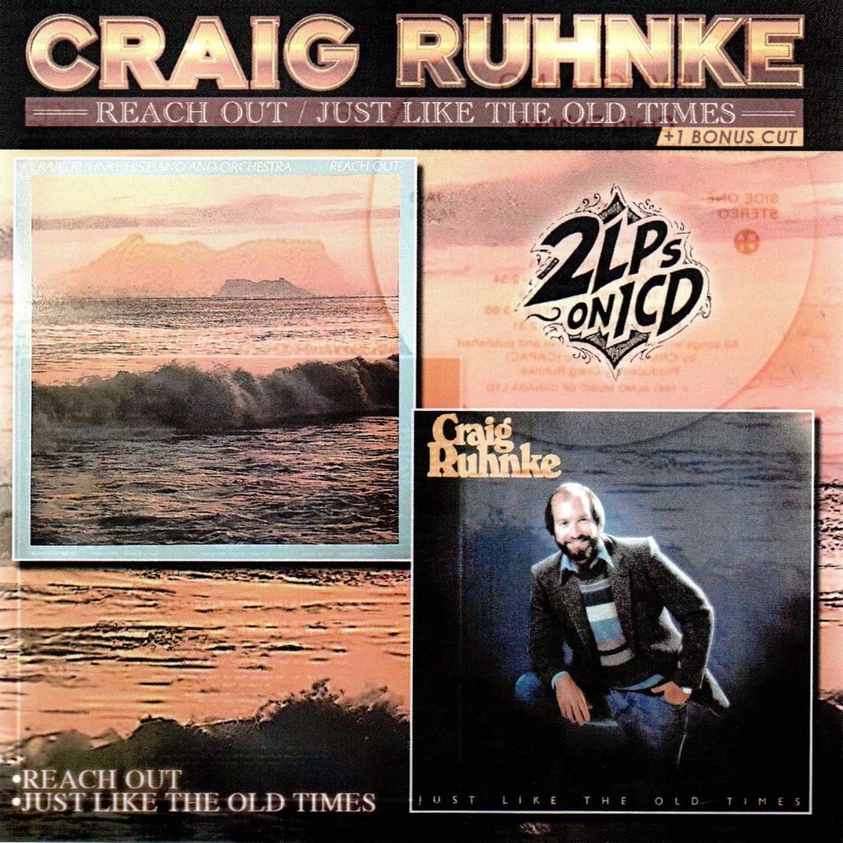 Craig Ruhnke - Reach Out/Just Like The Old Times - Import CD