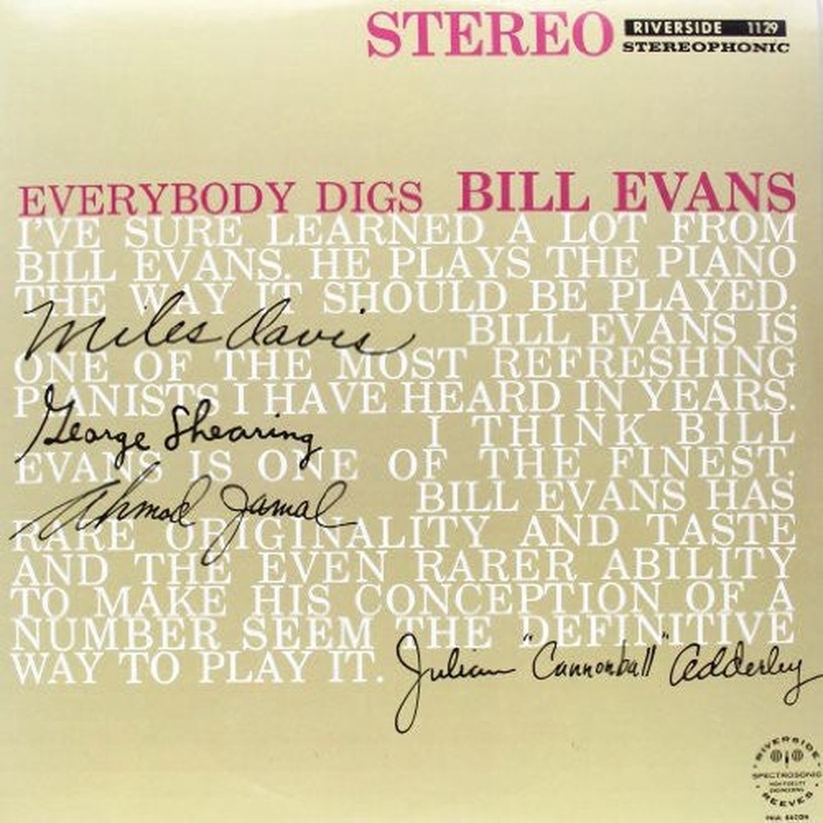 Chet Baker - Everybody Digs Bill Evans - Import LP Record