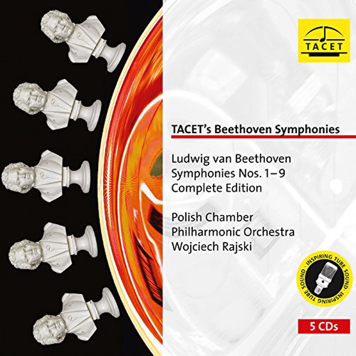 Beethoven (1770-1827) - Complete Symphonies : Rajski / Polish Chamber Phiharmonic & Choir (5CD) - Import 5 CD