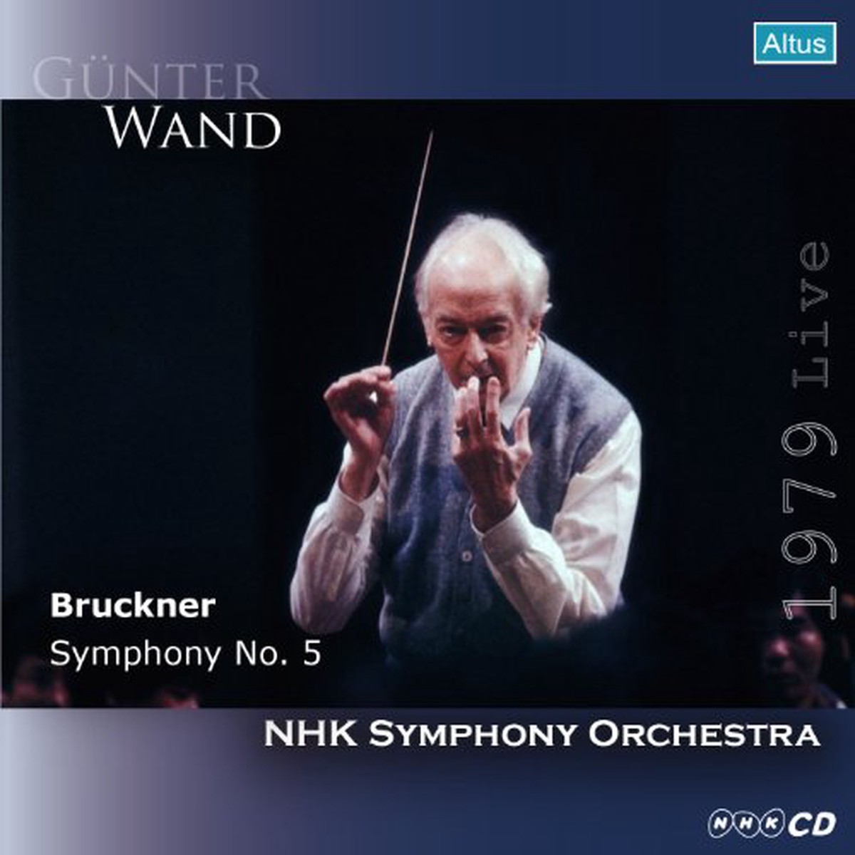 Bruckner (1824-1896) - Symphony No.5 : G.Wand / NHK Symphony Orchestra (1979) - Import CD