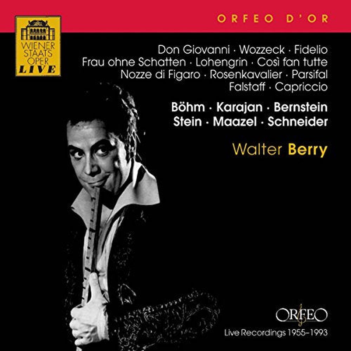 BERRY WALTER MOZART BERG B - Recital - Import CD