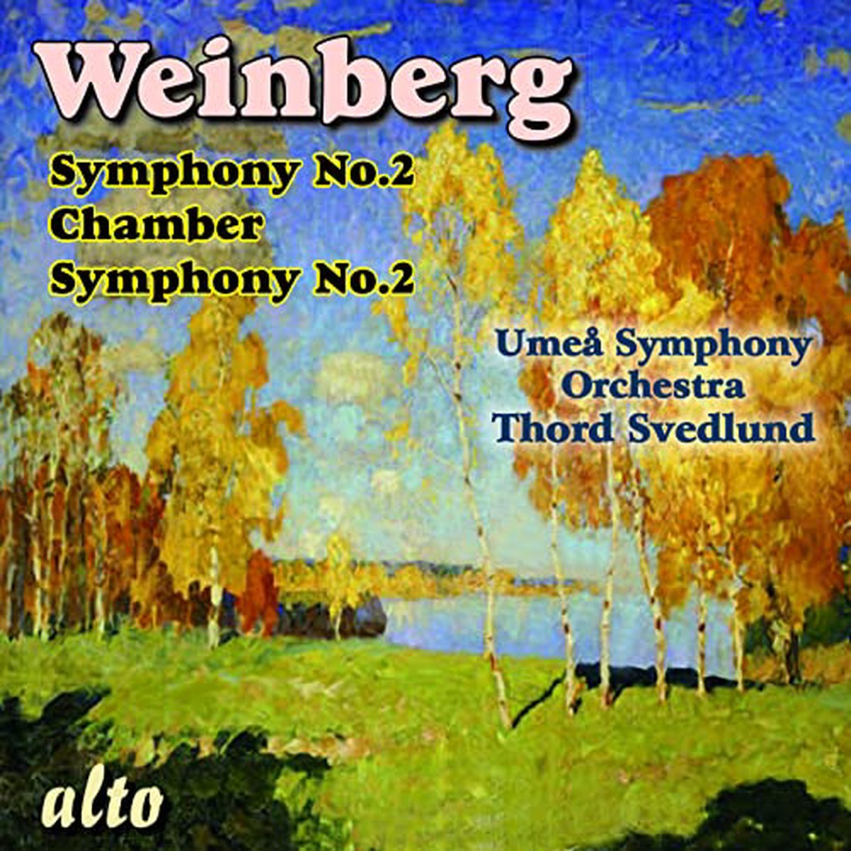 Umea Symphony Orchestra - Mieczyslaw Weinberg, Symphony No.2 & Chamber symphony No2 - Import CD
