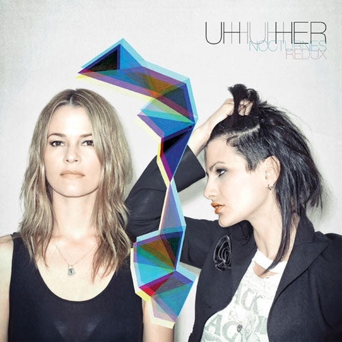 Uh Huh Her - Nocturnes: Redux - Import Goth Confetti Vinyl LP Record