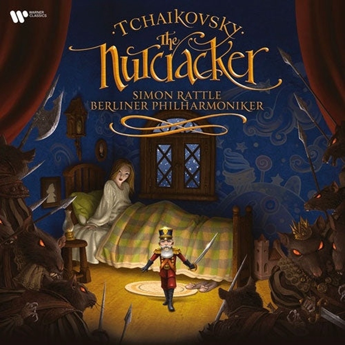 Simon Rattle - Tchaikovsky: Nutcracker - Import 180g 2 Color LP Vinyls 2 LP Record Limited Edition