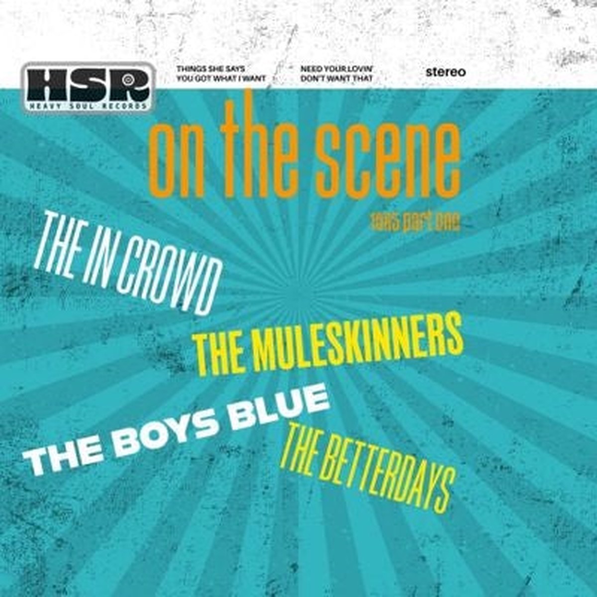 Various Artists - On The Scene 1965 Part One - Import Vinyl 7 inch Single Record Limited Edition