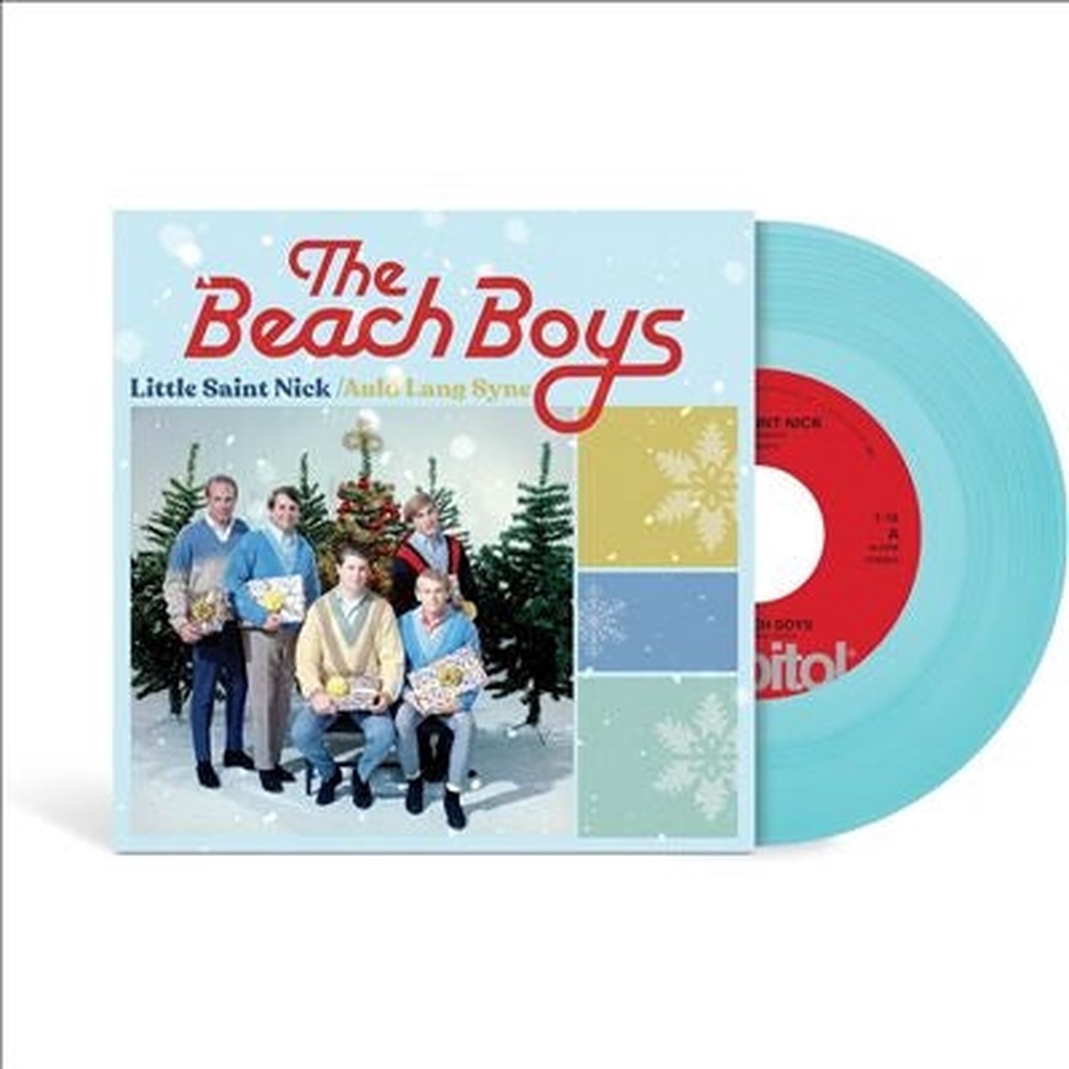 The Beach Boys - Little Saint Nick - Import Ice Blue Vinyl 7 inch Single Record Limited Edition