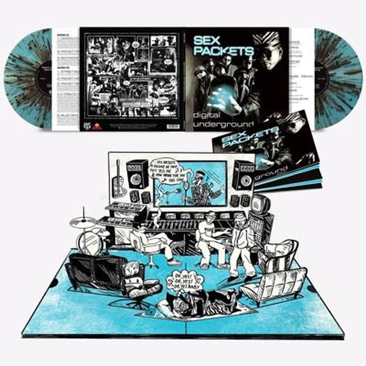 Digital Underground - Sex Packets (35th Anniversary)(Pop Up Version) - Import Colored Vinyl 2 LP Record