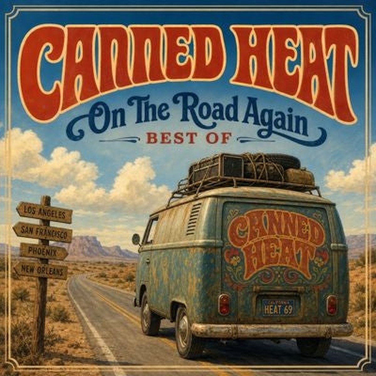 Canned Heat - On The Road Again - Best Of - Import CD