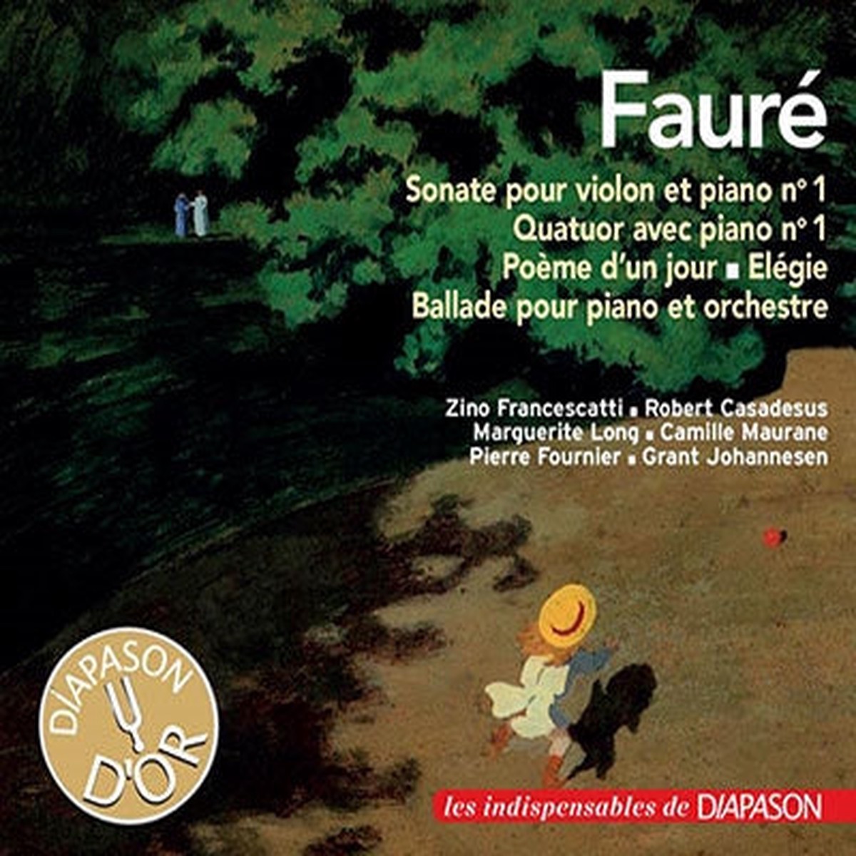 Zino Francescatti, Robert Casadesus, Camille Maurane, Lily Bienvenu - Faure - Import CD Limited Edition