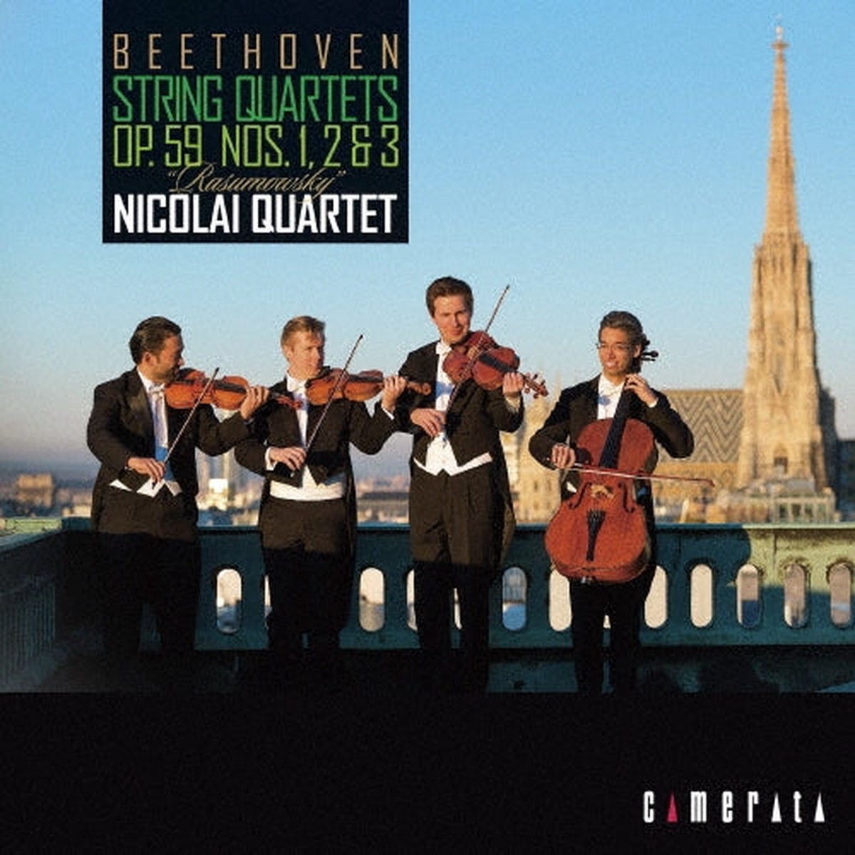 Wien Nicolai Quartett - Beethoven: String Quartets Op.59 Nos.1. 2 & 3 `rasumowsky` - Japan 2 CD