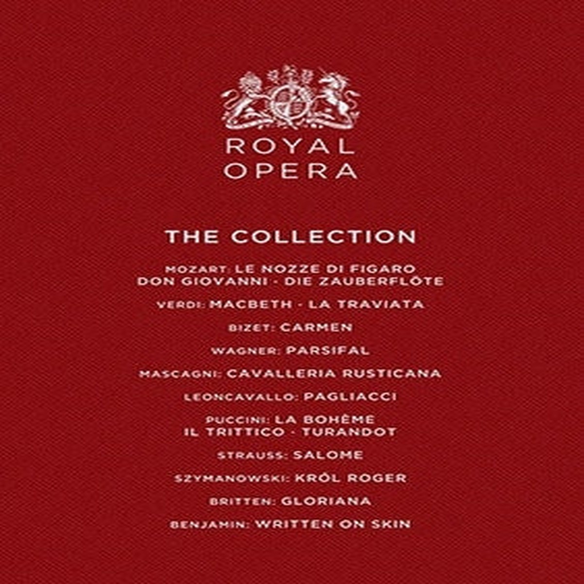 Antonio Pappano, Nicola Luisotti, Colin Davis, Andris Nelsons, Henrik Nanasi, Philippe Jordan, Paul Daniel - Royal Opera Collection - Import 22 DVD Box Set