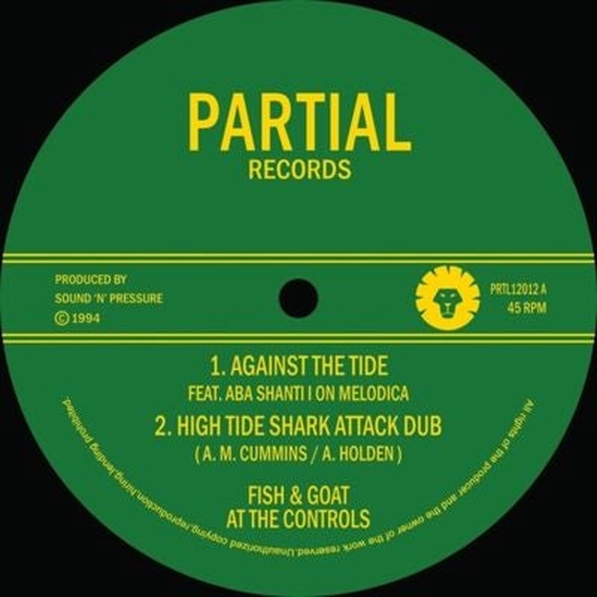 Fish & Goat At The Controls - Against The Tide - Import Vinyl 12 inch Record Limited Edition