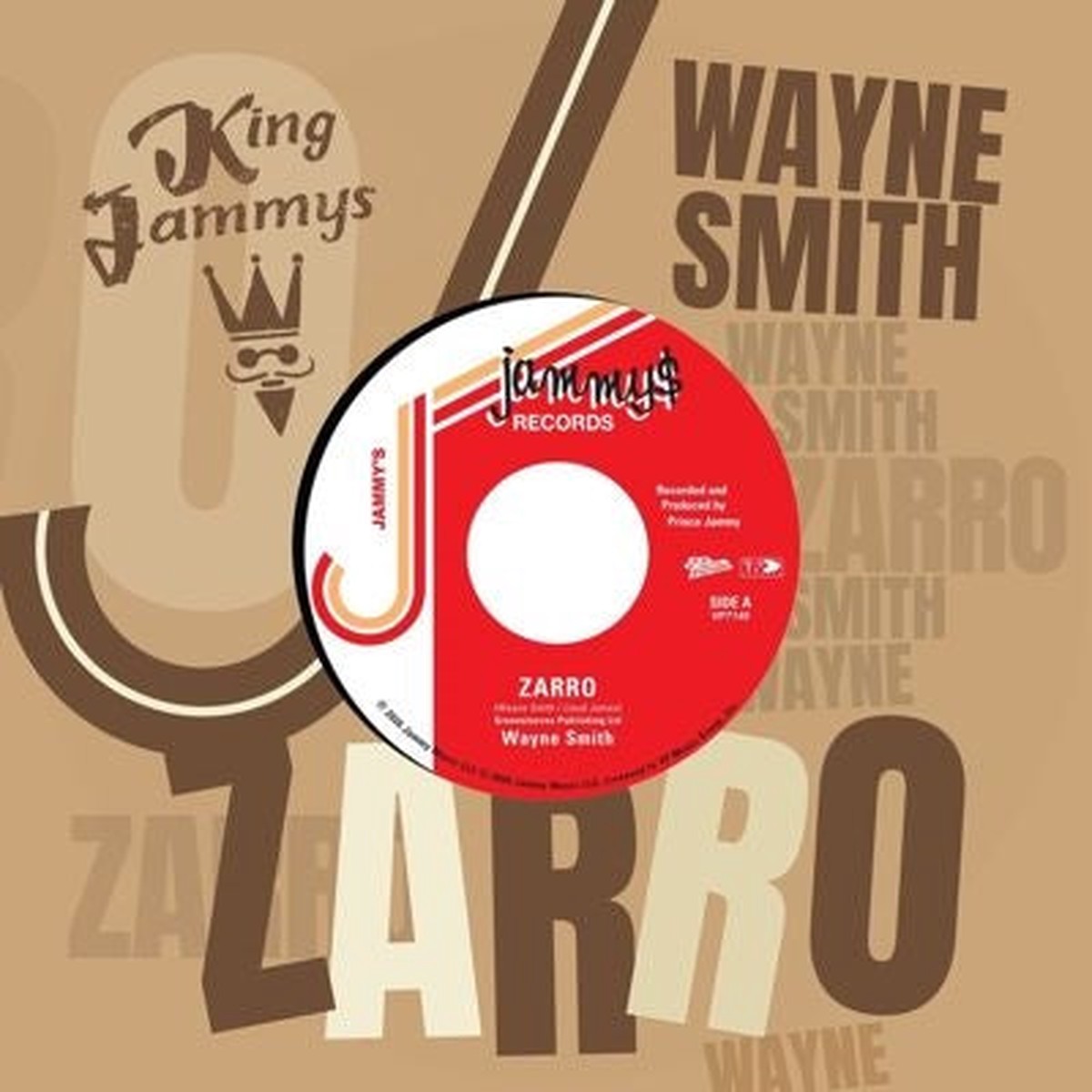 Wayne Smith (Reggae), Prince Jammy - Zarro (Zorro) - Import Vinyl 7 inch Single Record Limited Edition