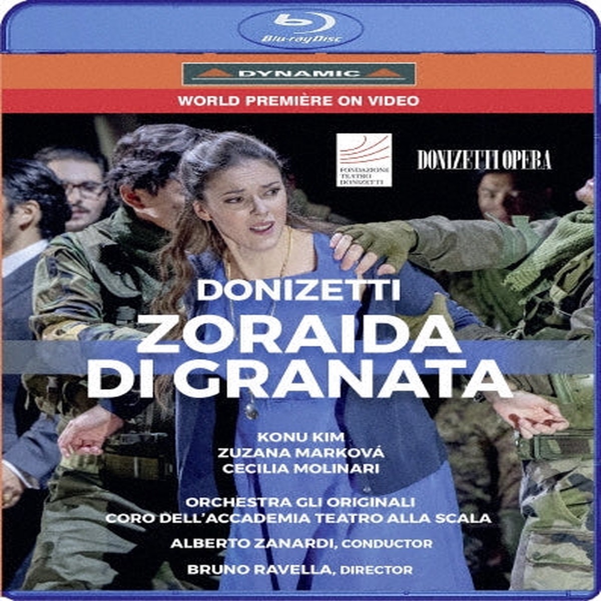 Alberto Zanardi - Donizetti (1797-1848) Zoraida Di Granata: Ravella Zanardi / Gli Originali O Konu Kim Markova C.molinari - Import Blu-ray Disc