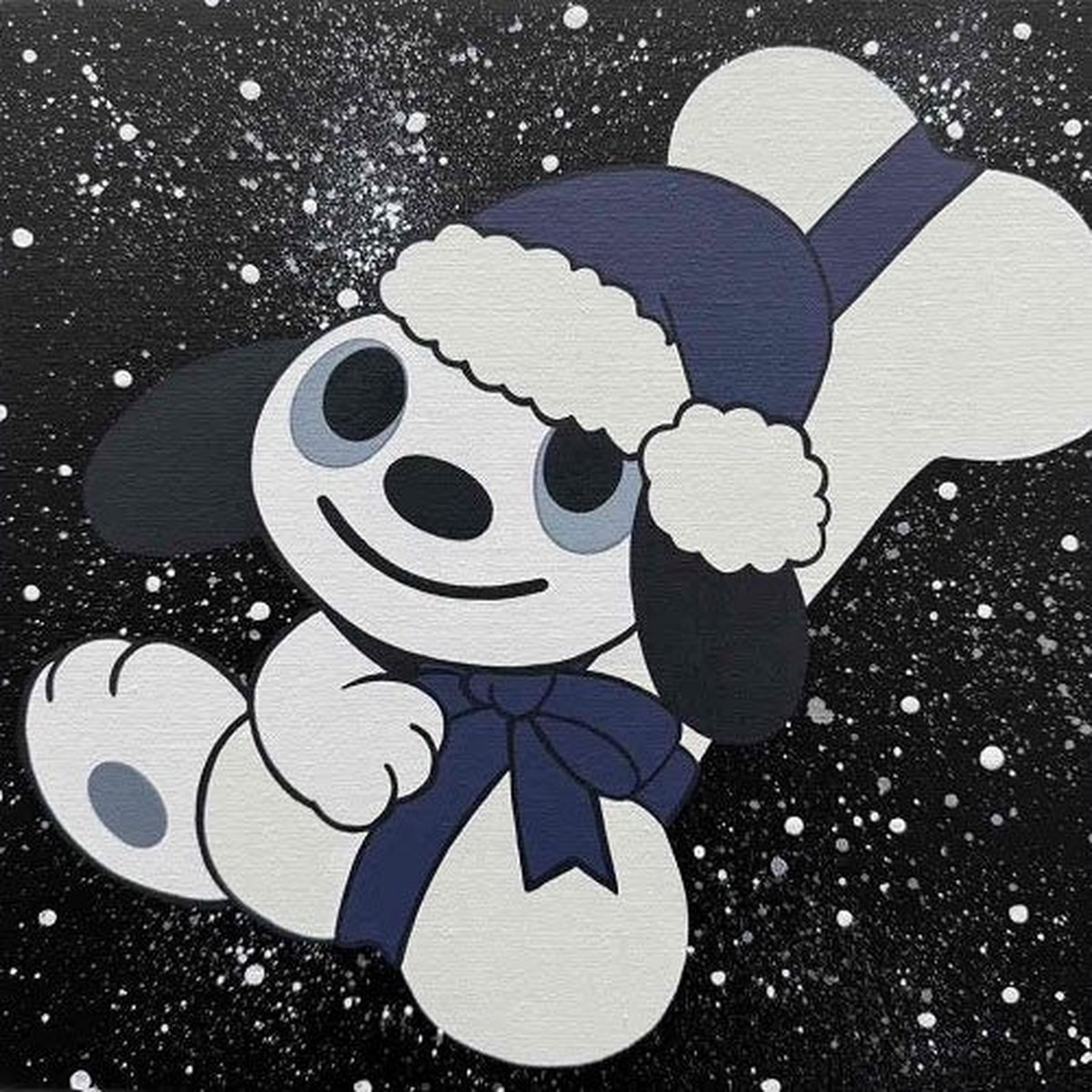 Kawabe Moto - Silent Night / Ekimae - Japan White Vinyl 7 Inch Single Record