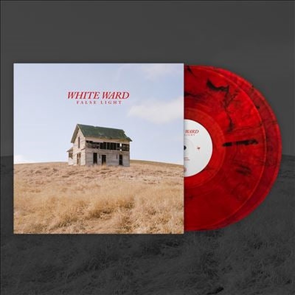White Ward - False Light - Import Transparent Red/Black Smoke Heavy Vinyl 2 LP Record