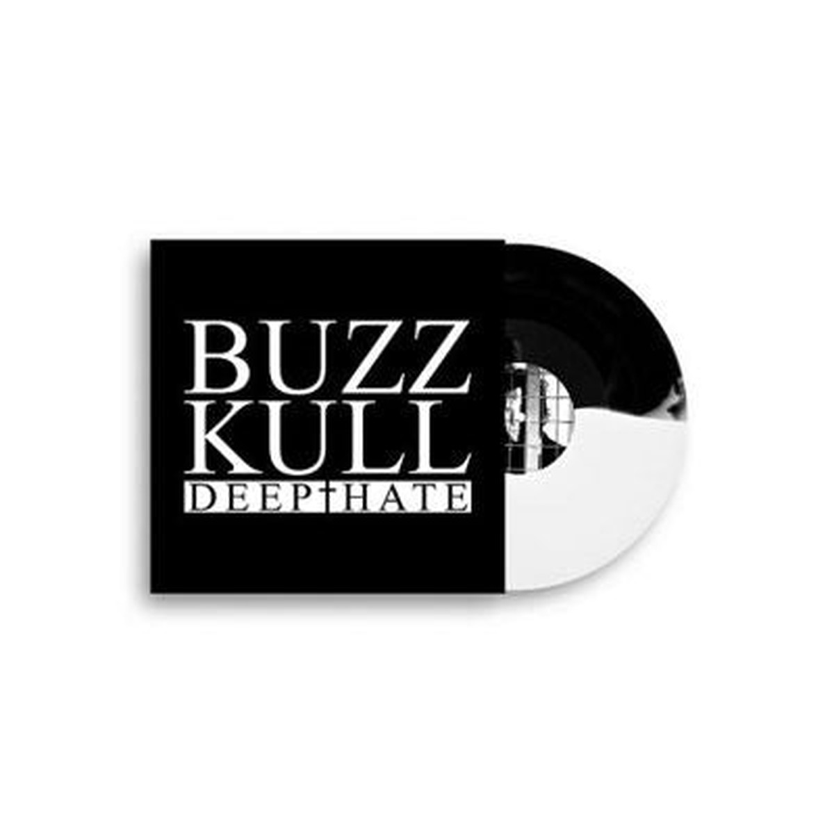 Buzz Kull - Deep Hate - Import Black & White Split Vinyl LP Record