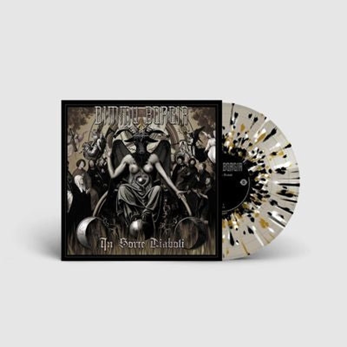 Dimmu Borgir - In Sorte Diaboli - Import Black/White Splatter Vinyl LP Record Limited Edition