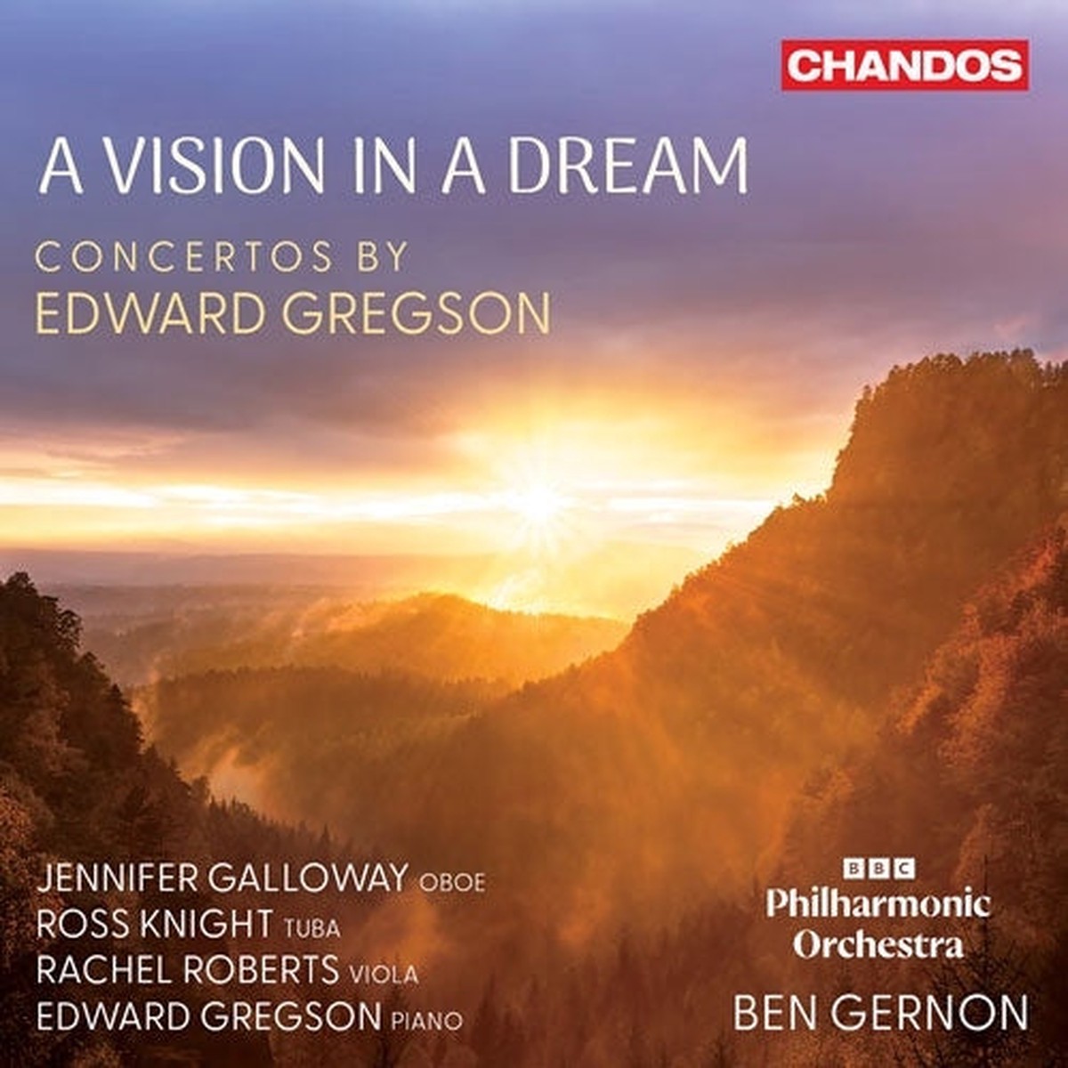 Ben GernonBbc Philharmonic - Gregson:A Vision In A Dream - Import CD