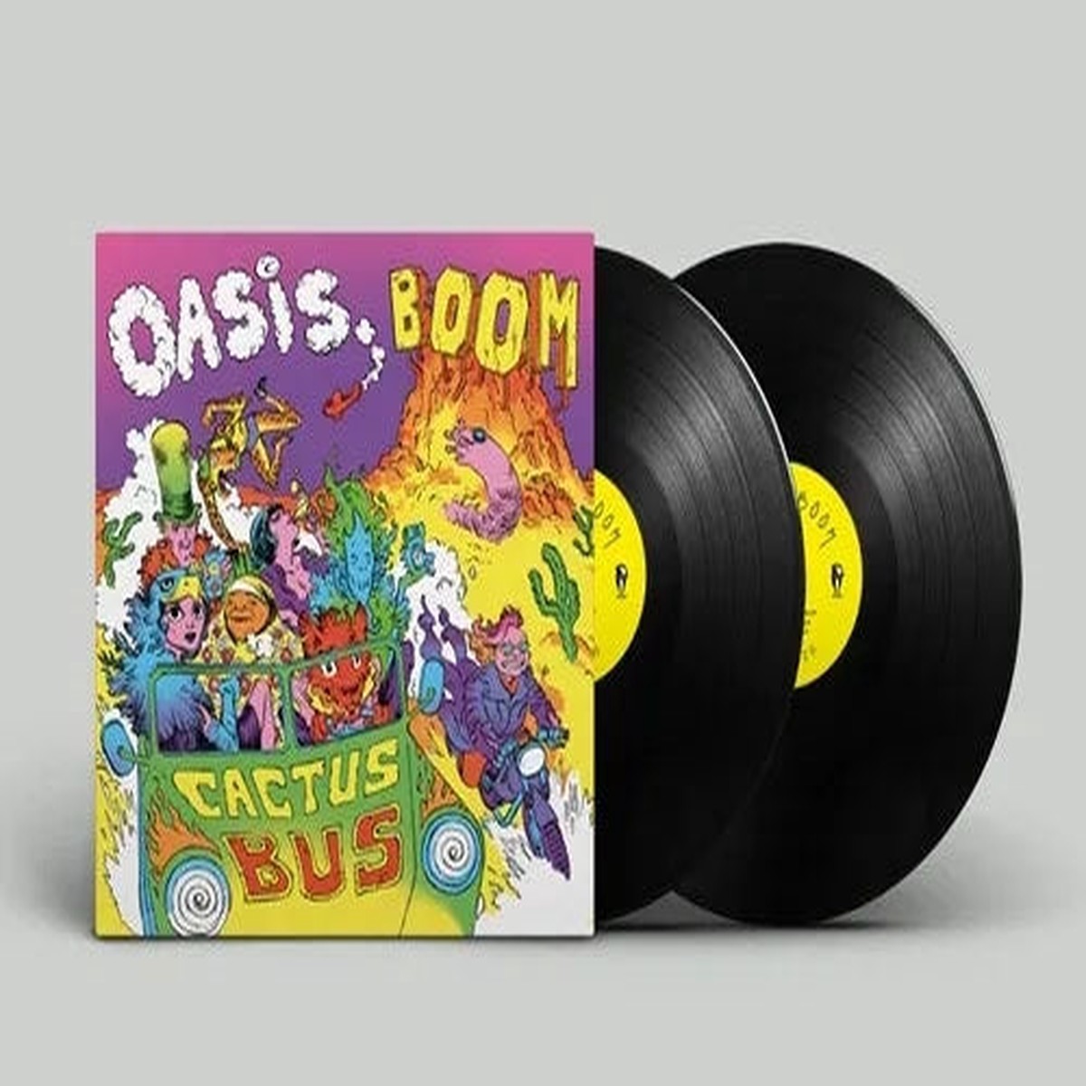 Oasis Boom - Cactus Bus - Import 2 LP Record Limited Edition