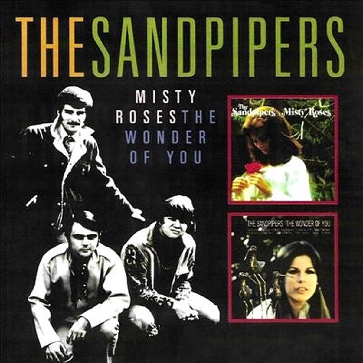 The Sandpipers - Misty Roses/The Wonder of You - Import CD+LP Record