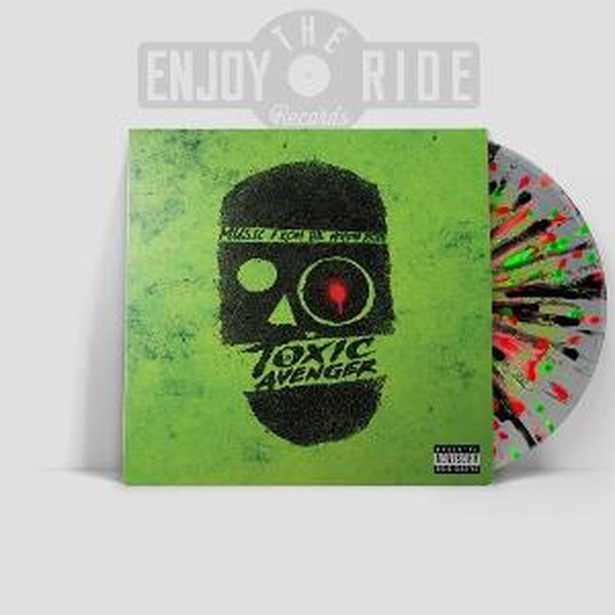 Brooke Blair Will Blair - Toxic Avenger - Import Green & Red Clear Vinyl LP Recurd Limited Edition