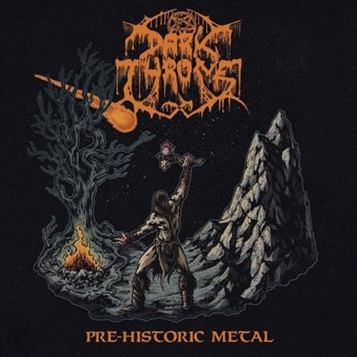 Darkthrone - Pre-Historic Metal - Import 180g Black & Silver & Orange Splatter Vinyl LP Record +Cassette+CD Limited Edition