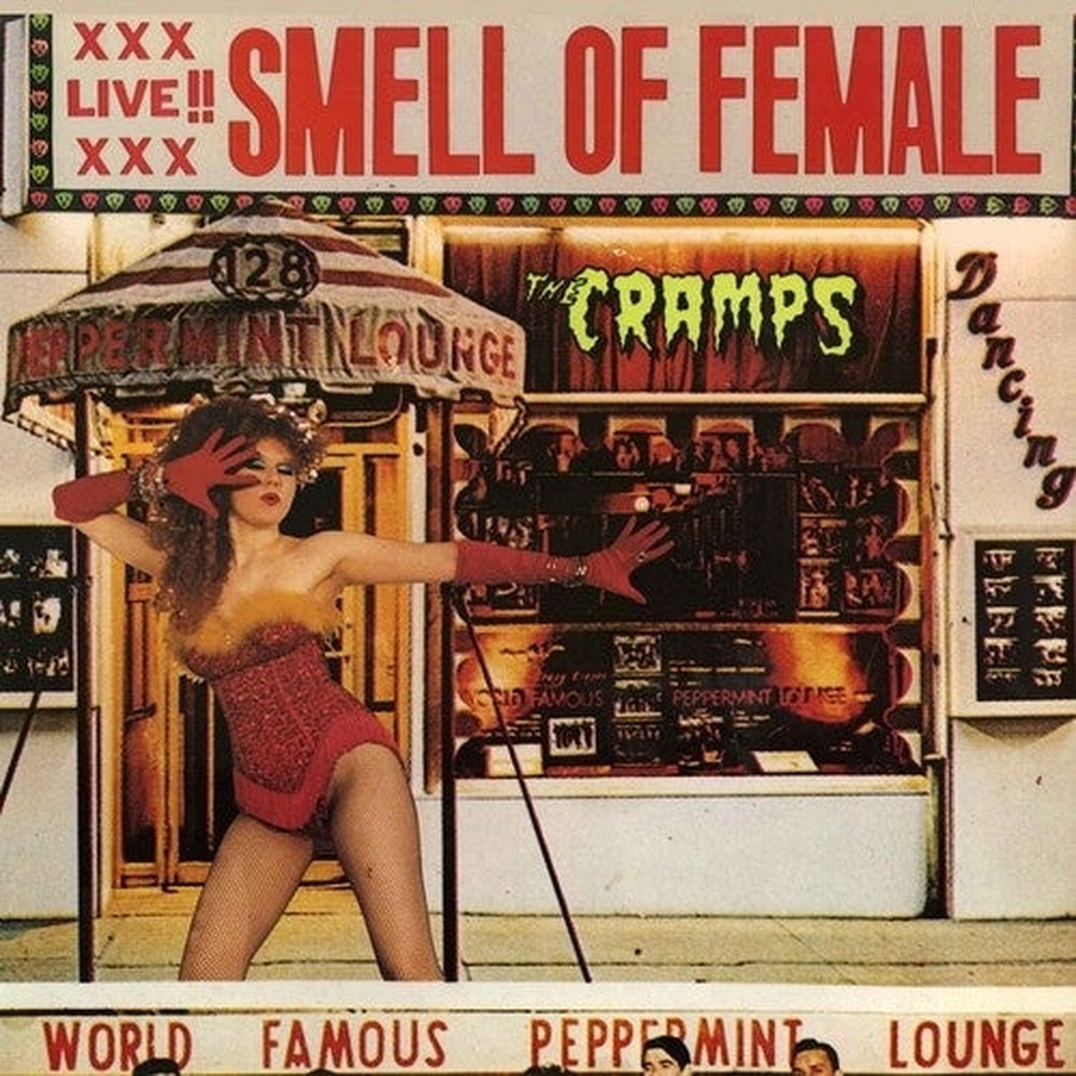 The Cramps - Smell Of Female - Import Red Vinyl LP Recurd Limited Edition