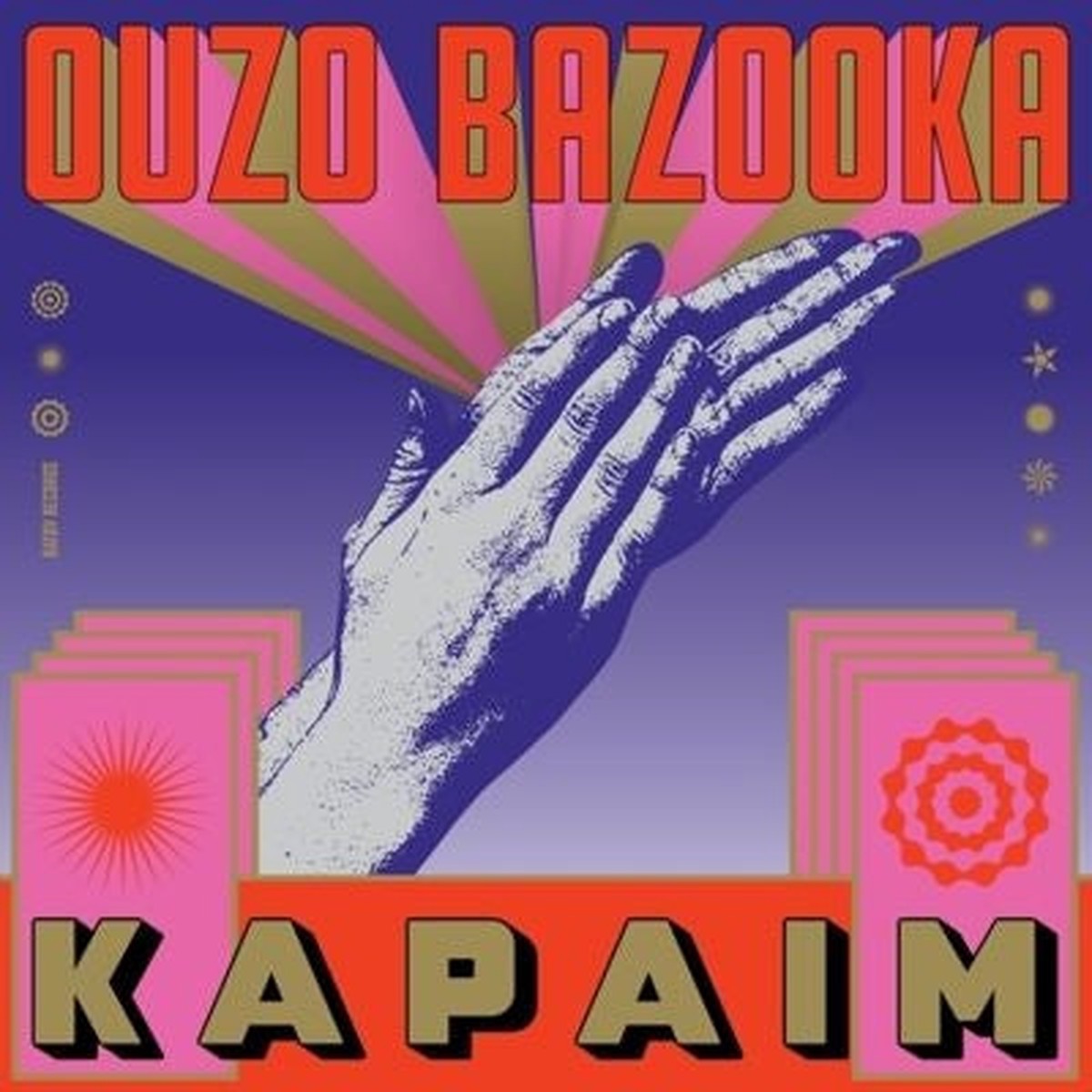 Ouzo Bazooka - Kapaim - Import Red & White Splatter Colored Vinyl LP Record