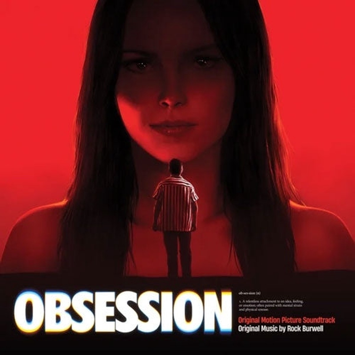 Rock Burwell - Obsession - Import Pearl Red Color Vinyl LP Record Limited Edition