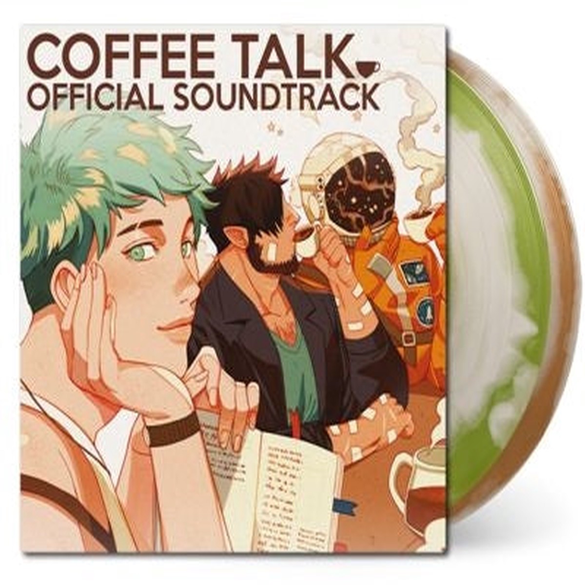Andrew Jeremy - Coffee Talk - Import Green Tea Latte & Cappuccino Vinyl 2 LP Record