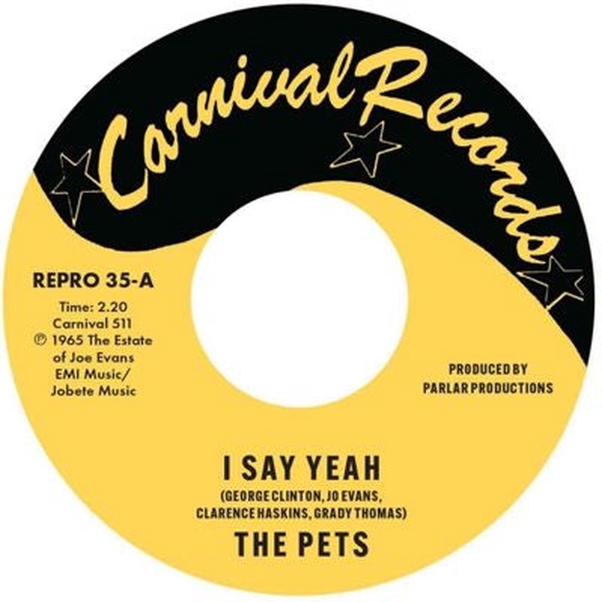The Pets Lee Williams & The Cymbals - I Say Yeah / It's Everything About You I Love - Import Vinyl 7inch Single Record