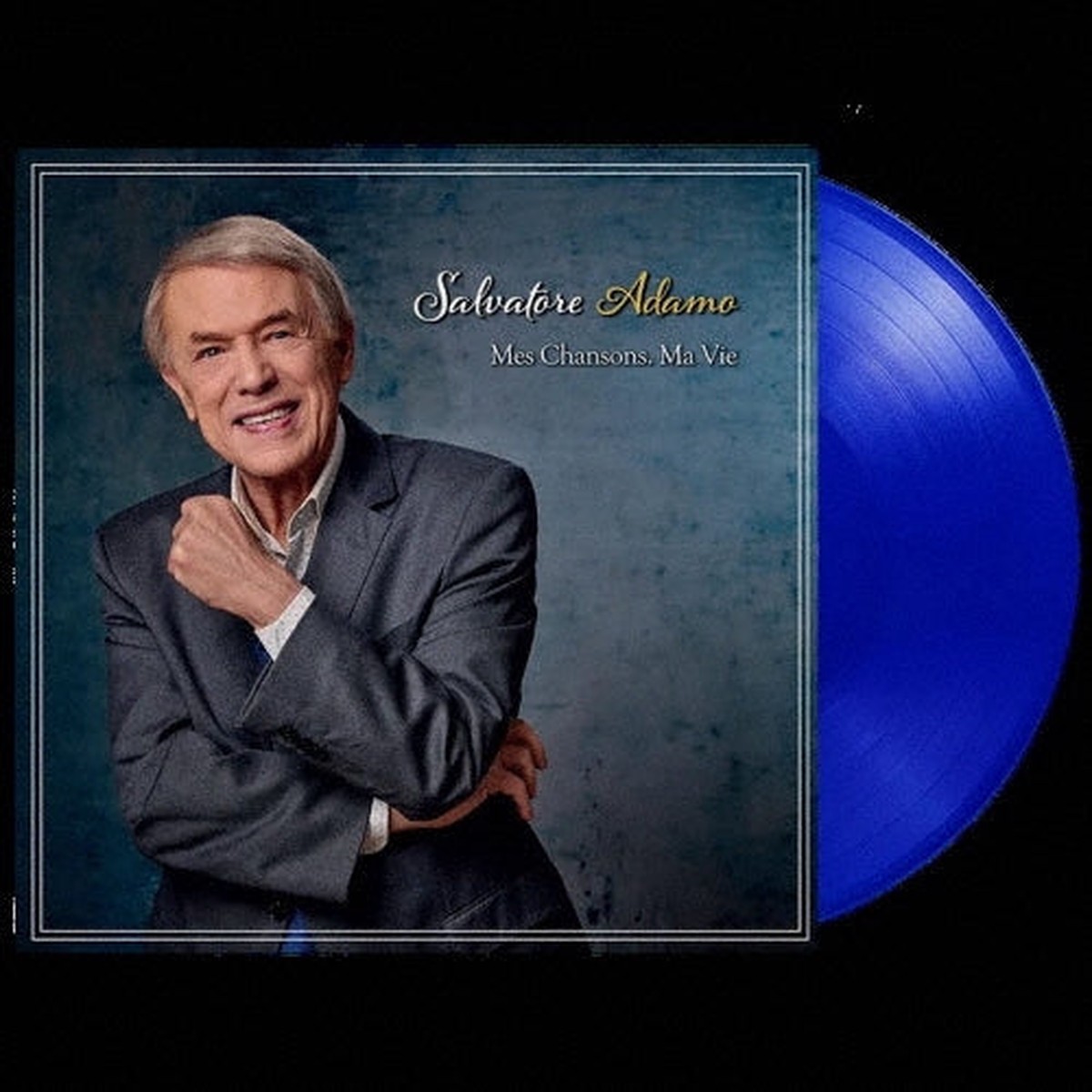 Adamo - Mes Chansons Ma Vie - Import 180g Blue Vinyl LP Record