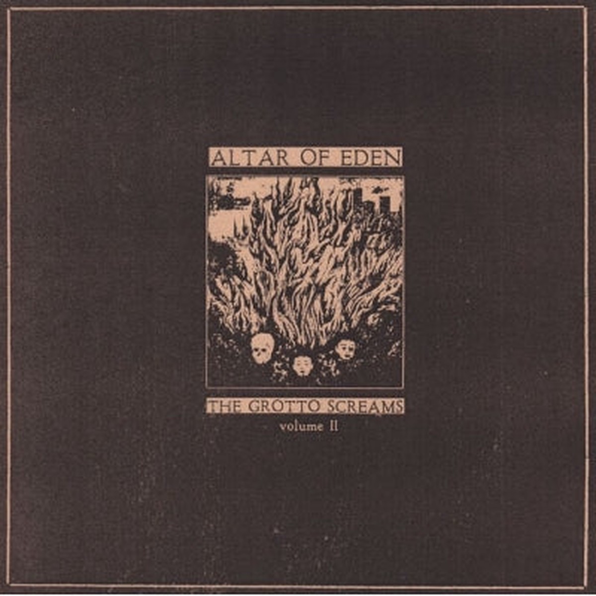 Altar Of Eden - Grotto Screams II - Import Vinyl LP Record Limited Edition
